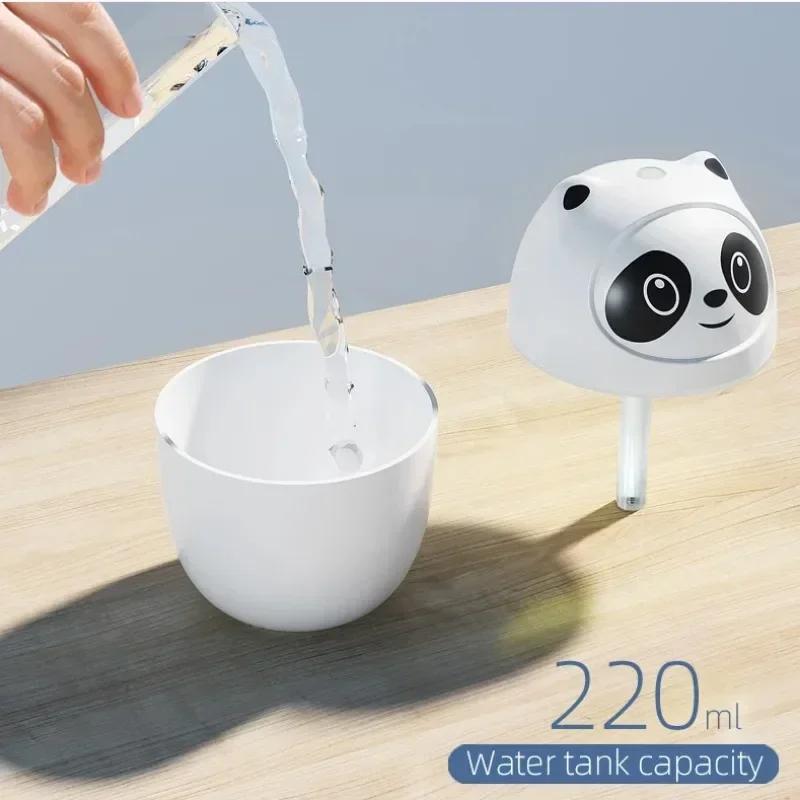 2-in-1 Ultrasonic Humidifier & Oil Diffuser - Auto Shut-Off with 7-Color LED for Bedroom