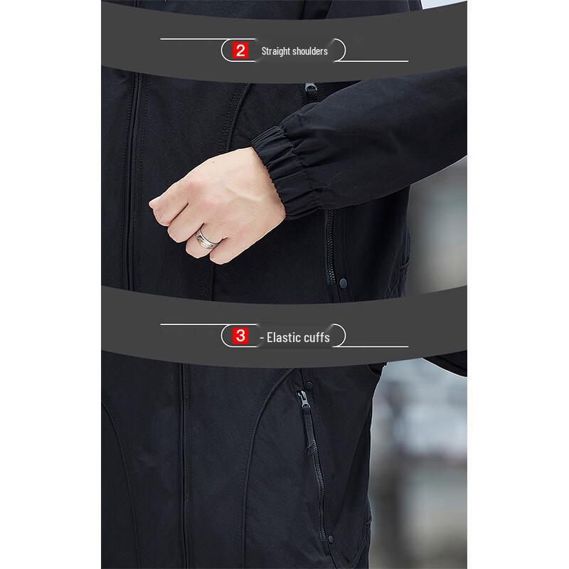 Jeep Men's Spring Autumn Hooded Jacket