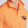 Polo Ralph Lauren Pánské polo tričko s výšivkou tří poníků, rovného střihu, s krátkým rukávem, klasické růžové MNPOKNI1N821115-650