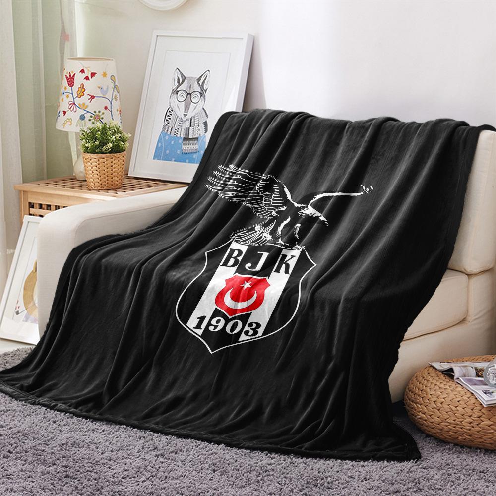 BJK Flannel Blanket, High quality Comfortable for All Seasons, Home Decor, Warmth and Comfort