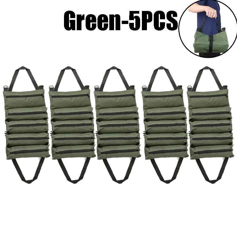 Heavy Duty Roll Up Tool Bag 5 Pocket Handtools Roll Organizer Waterproof Tool Pouch for Handheld Convenience Durable Handbag