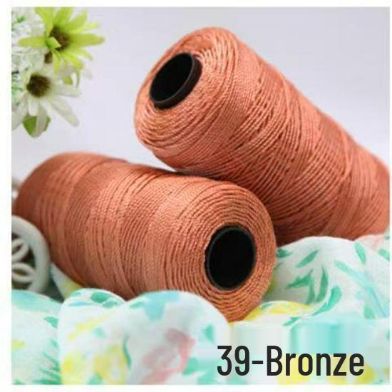 Ice Silk Three-Strand Yarn for Crochet Bags, Hats, Seat Cushions, Bottle Sleeves, and Slippers