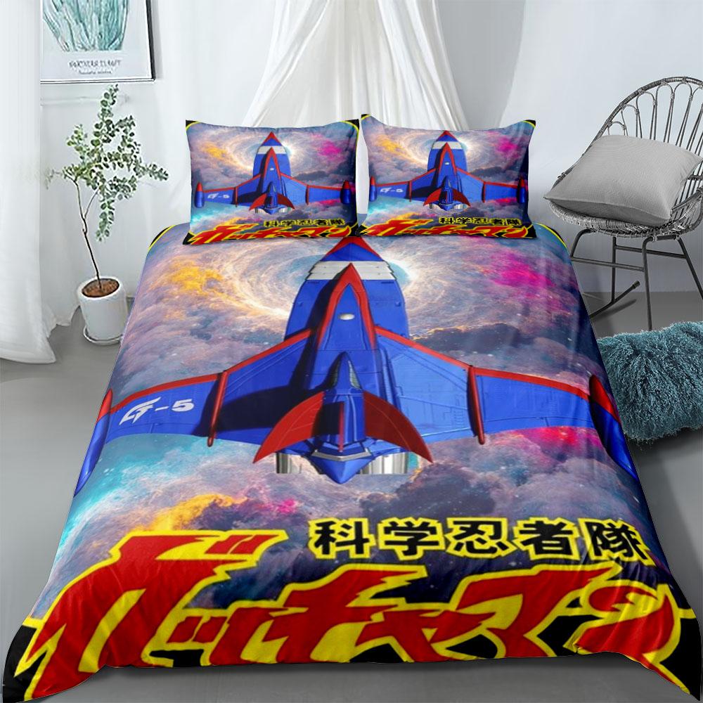 Battle of the Planets Duvet Cover Set without sheet King Queen Double Full Twin Single Size Bed Linen Set