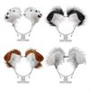 Furry Gothic Headband Animal Lolita Ears Headwear Practical Cosplay Headband  Children