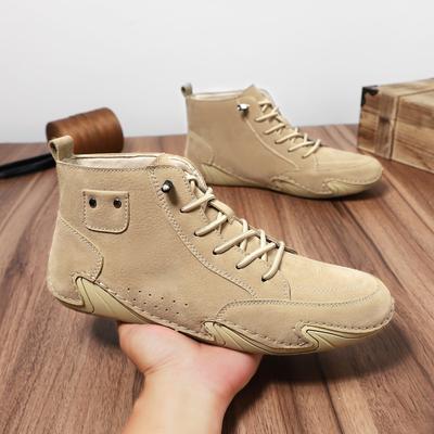 Popular Short Boots 2025 Martin Boots Autumn and Winter High-top Short Boots Octopus Men's Shoes Men's Casual Shoes
