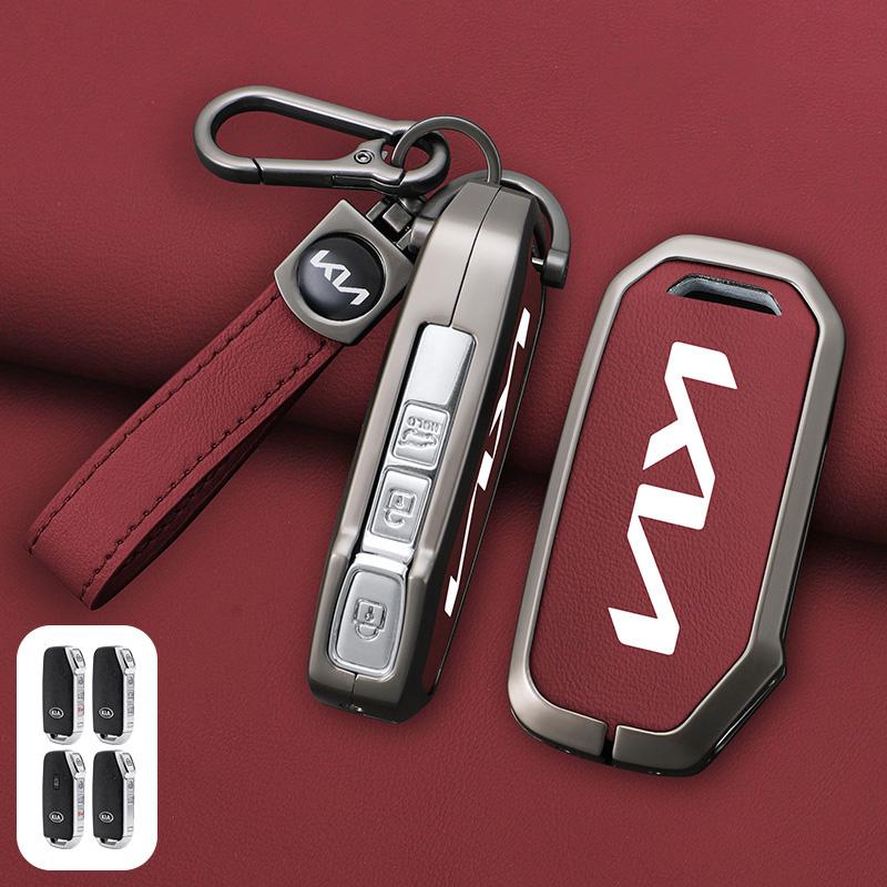 QDIM8 3/4/5 Buttons Car Key Case Cover For KIA Sportage Ceed Sorento Cerato KX5 KX-CROSS Forte K3 K5 K8 Ray Opatima Soul Telluride