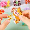 30 ks Mini Kreslené Zvířátko DIY Papírové Puzzle Hračky Pro Děti Dárky na Narozeninovou Oslavu Odměny pro Mateřskou Školu Výplň do Piñaty