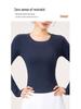 Herbst/Winter Schlank geschnittenes Rundhals Yoga T-Shirt: Hochwertiges lässiges Langarmshirt mit hoher Elastizität für Laufen & Bodycon Fitness