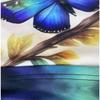 Plus Size Butterfly Print Tank DressCasual Crew Neck Sleeveless Dress For Spring & SummerWomen's Plus Size Clothing