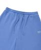 WACKY WILLY Signature Typo Logo Sweat Shorts Blue