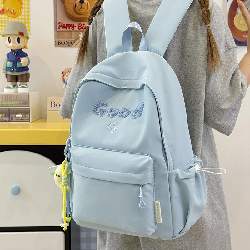 Junior High School Student Schoolbag Large Capacity Letter Backpack