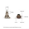 Three-color Electric Guitar 3-Position Selector Switch for Tone and Pickup Conversion
