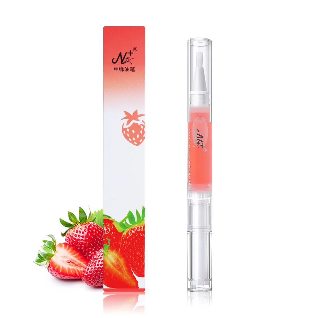 Nail Cuticle Oil Pen Fruit Flavor Cuticle Revitalizer Treatment Manicure Soften Pen Nail Care Kit Manicure Art Nourishment Oil