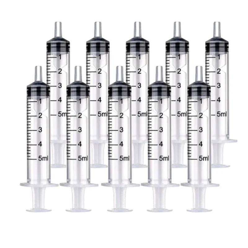 10Pcs 1ml-20ml Plastic Reusable Syringe For Measuring Nutrient Hydroponics Kithchen Tool  puppy accessories pet items Wholesale