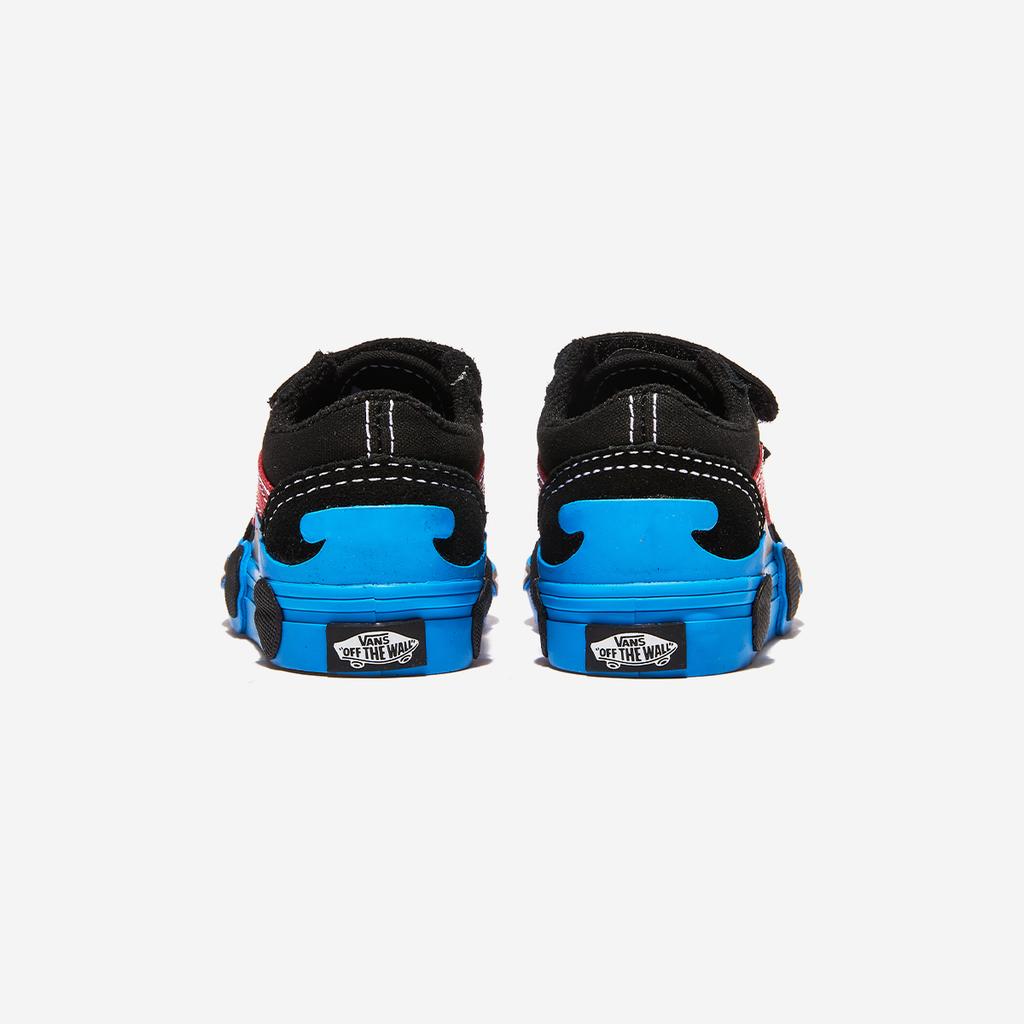 [Vans] Old Skool Velcro Car [VN000EE7Y61-BLACK/BLUE]