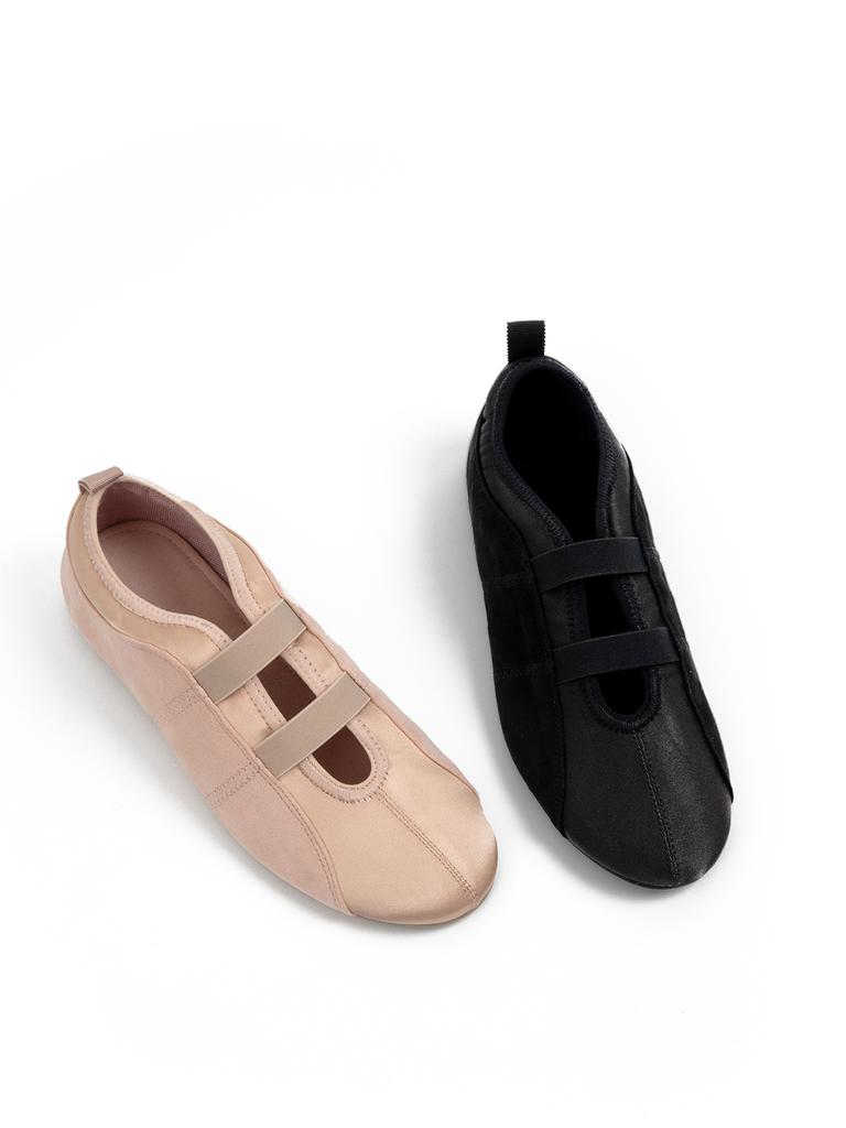 Women’s Ballet Flats Comfortable Elastic Band Slip-on Shoes