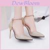 Fashion Womens High Heel Sandals With Buckle Strap For Summer Casual Wear