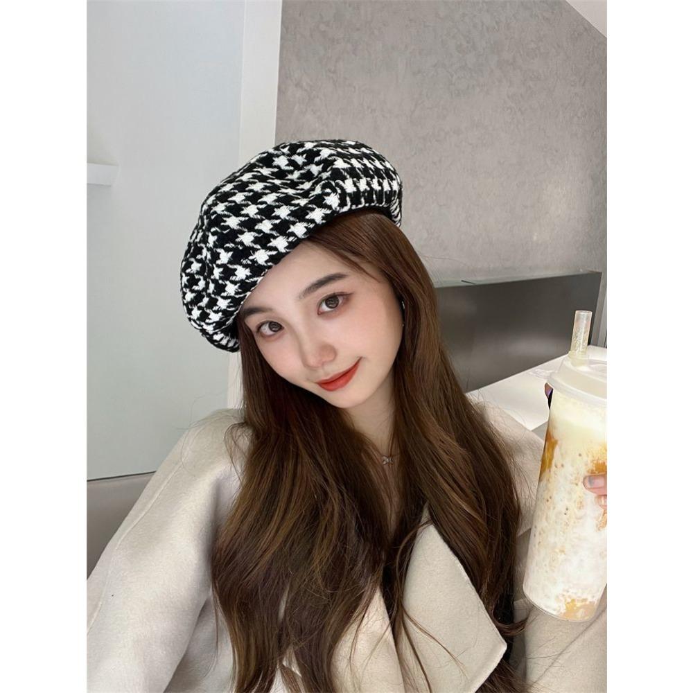 Damenhüte Neue Ankunft Modischer Vielseitiger Baskenmütze Damen Künstlerhut Minimalistische Elegante Kopfbedeckung