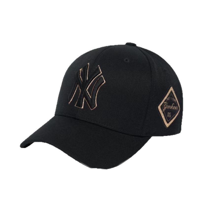 Verstellbare NY Yankees & LA Duckbill Baseballkappe mit festem Oberteil und großem Logo für Männer & Frauen