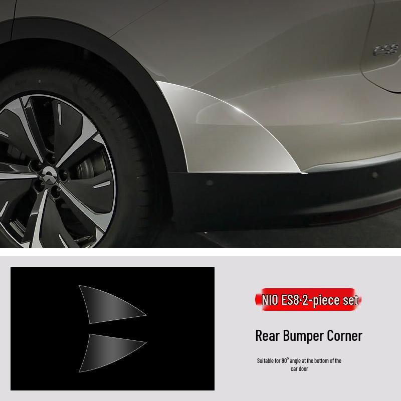 NIO ES8 Dreieckige TPU-Schutzfolie für vordere und hintere Tür, kratzfest