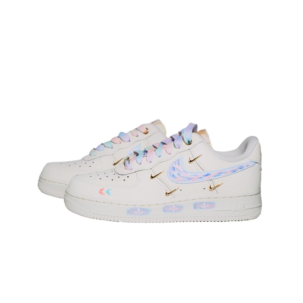 Nike Air Force 1 Low top Skateboard Shoes Women's White FV3654-111(Team747-)