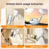 Oatsbasf Glass Mirror Suction Cup Tablet & Phone Holder Wall Mount Tablet Stand Anlge Adjustable Hands Free Telescopic Mount