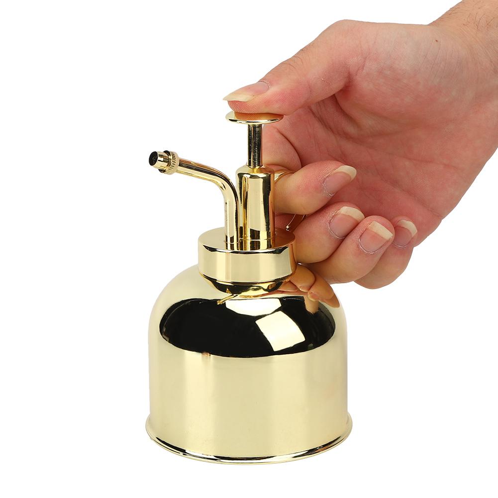 Ręczny Ciśnieniowy Ze Stali Nierdzewnej Kwiatek Roślina Konewka Butelka z Rozpylaczem Ogród Opryskiwacz Zamgławiający