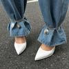 Personalized Metal Imitation Pearl Heart Chain  Foot Ankle Beach Party Jewelry For Women Girl Foot Bracelet Anklet Gifts