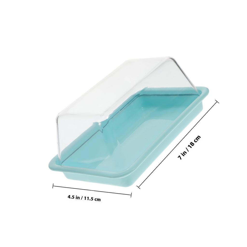 Butter Storage Container Cheese Tray Material Smooth Surface Airtight Cover Easy to Clean Mothproof Keep Food Fresh
