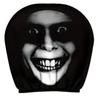 Dekorative 2er-Packung Waschbares Polyestergewebe Halloween-Gesicht Aufgedruckte Auto-Kissenbezug Weich Bequem Auto-Sitz Kopfstütze Kissenbezug