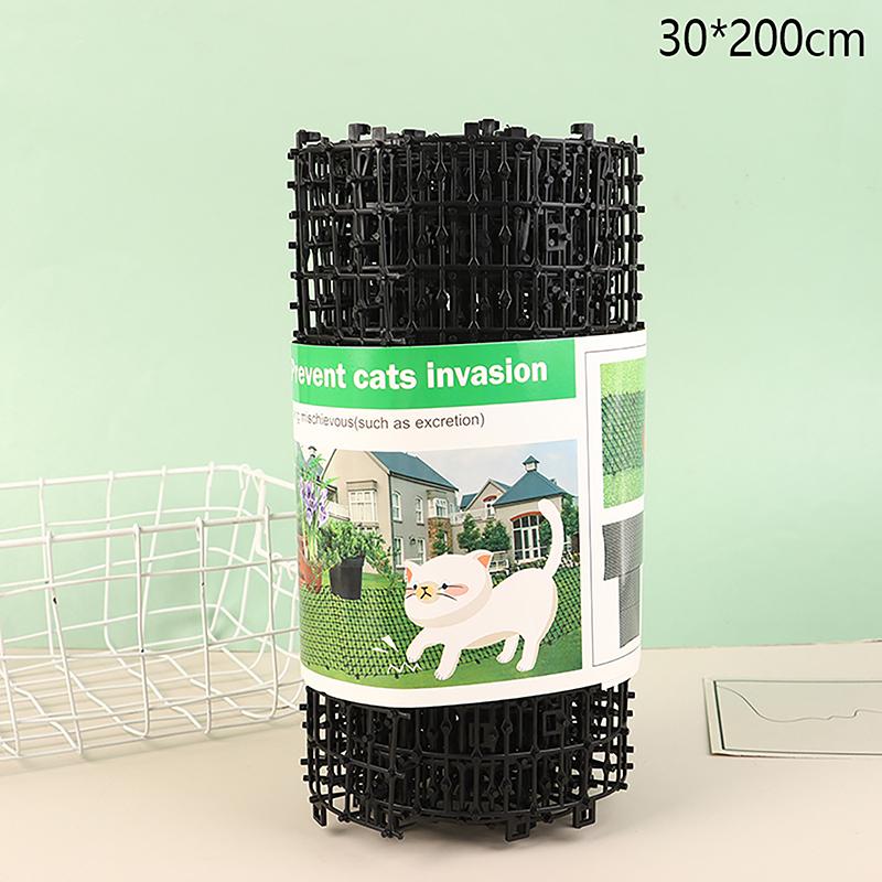 Garden Cat Scat Repellent Mat Prickle Strips Anti Cat Net Spike Deterrent Keep Cat Dog Away Digging Climbing Pets Supplies