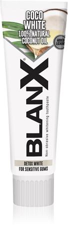 

BlanX White Detox Coconut dentifrice blanchissant à l huile de coco TU прозрачный