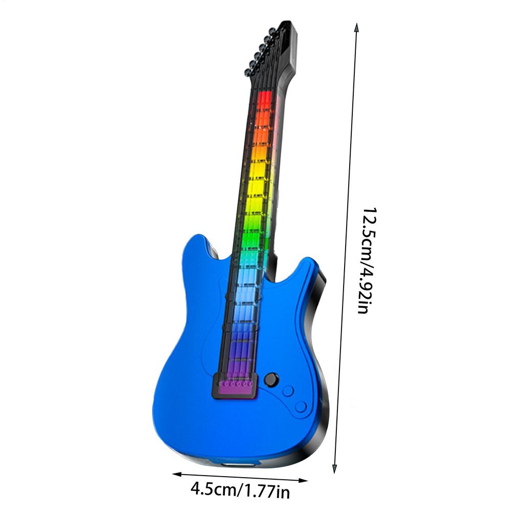 

Car Fresheners Long Lasting Odor Eliminator With LED Light For Car Vent Small Guitar Shape Automotive Air Freshener For Sedan