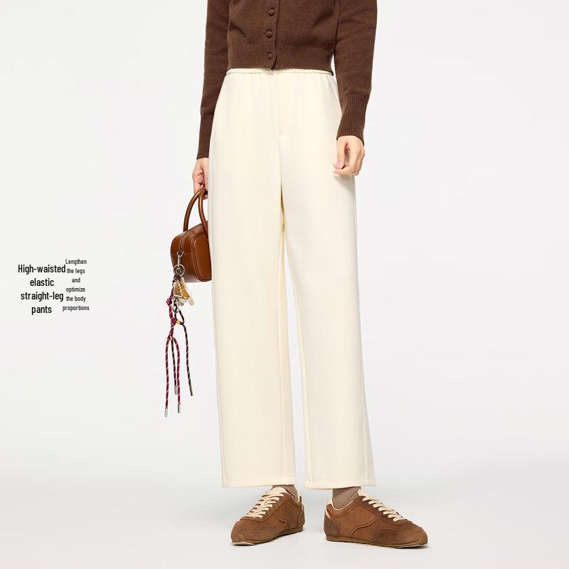 

FivePlus Warm Casual Straight-Leg Pants M