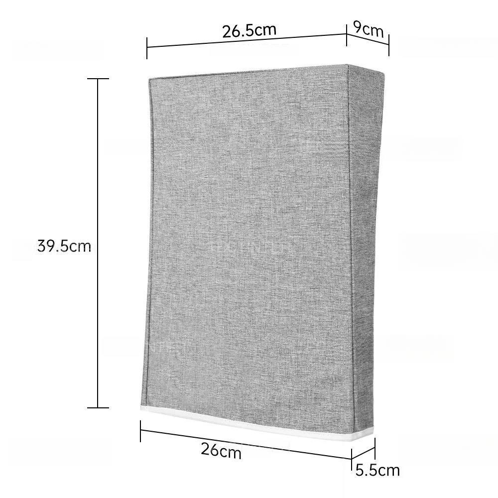 Capac de praf pentru consola PS5, capac de praf în mod vertical pentru consola PS5, pânză furnică, capac de praf pentru consolă de jocuri, rezistență la zgârieturi pentru accesorii PS5