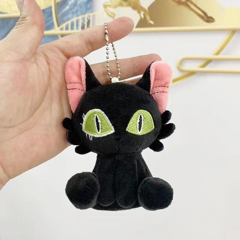 Adorable Plush Cat Toy Cute Animal Stuffed Doll Keychain Perfect Gift