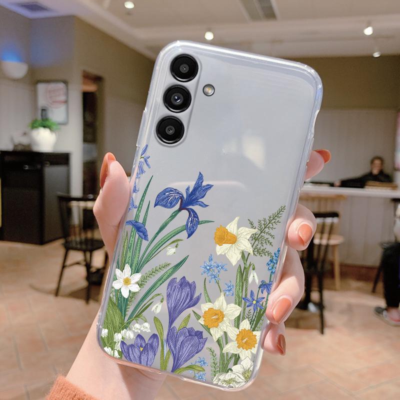 For Samsung A15 5G Case 6.5 Inch Face Cover Soft Silicone Clear TPU Phone Case For Samsung Galaxy A56 A16 A26 A36 Fundas Bumper