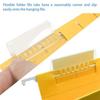 60/100Pcs Quick Identification Hanging Folder Tabs PVC Hanging File Inserts File Folder Tabs  Home
