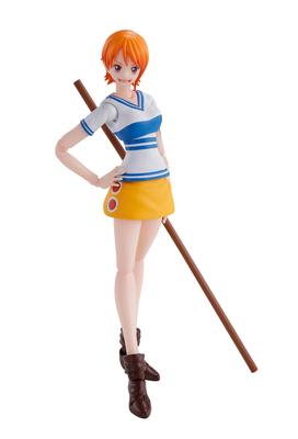 TAMASHII NATIONS ONE PIECE Nami of Approximately 140mm Painted Movable Figure S.H.Figuarts -Dawn Adventure- ABS&PVC