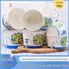 Thickened Disposable Paper Bowls, 500ml (100 Count)