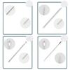 4pc/set Acne Blemish Remover Blackhead Extractor Ultra-fine Beauty Face Pore Cleaner Needles Set Acne Needle Facial Cleaner Skin