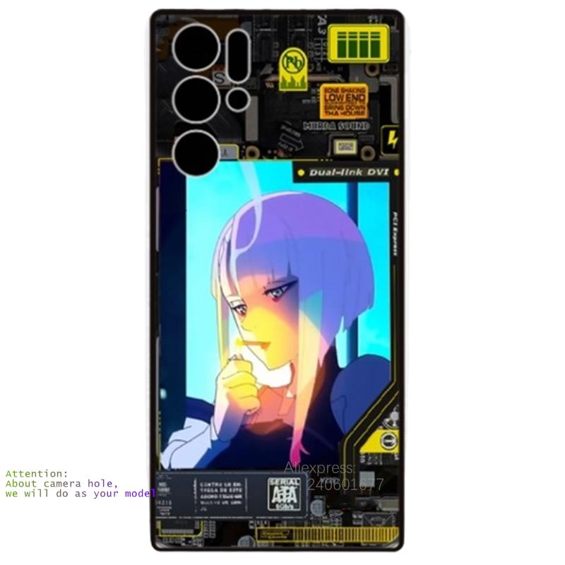 Luminous Flash Phone Case for ZTE Nubia Red Magic 10s 10 Pro 9S 9 Pro 8 8s 7 7s 6 6s Protective LED Cover Akali Fundas Capa