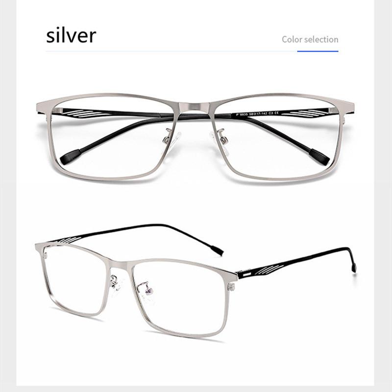 Anti Blue Light Reading Glasses Men Women High Quality Metal Frame Presbyopia Eyewear Computer Gaming Glasses 0