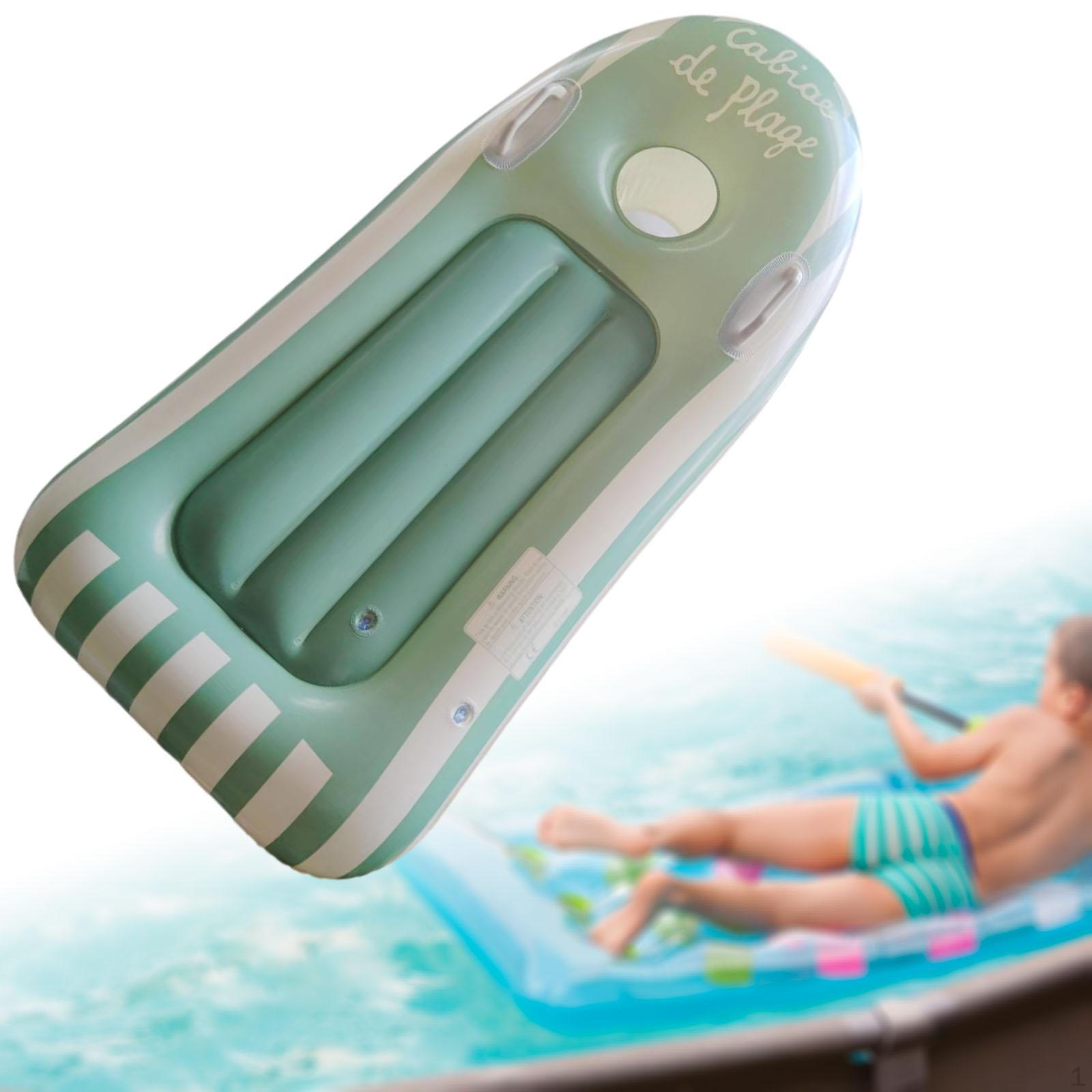 

Надувная доска для серфинга для детей Водная игрушка ПВХ Серфинг Бодиборд Отпуск зелёный