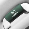 2Pcs Leather Car Door Armrest Cover Roof Handle Covering For Mazda 2 3 6 5 Atenza CX3 CX5 MX5 CX7 Axela CX30 CX90 CX60 CX50 CX9 FF12