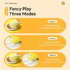 Rechargeable Activity Device with Moving Mouse Objects, Automatic Pause Cycles, Three Options, and Five Openings
