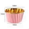 50 Pieces Cupcake Liners Muffin Case Wrapper for Halloween Wedding Pink and