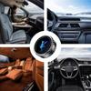 Car Perfume Clip Air Outlet Car Air Freshener Round zinc alloy Aroma Diffuser Car Decoration Accessories Fresh Air
