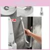 Plastic Toilet Brush With Long Handle Wall Mounted Bathroom Cleaning Tool
