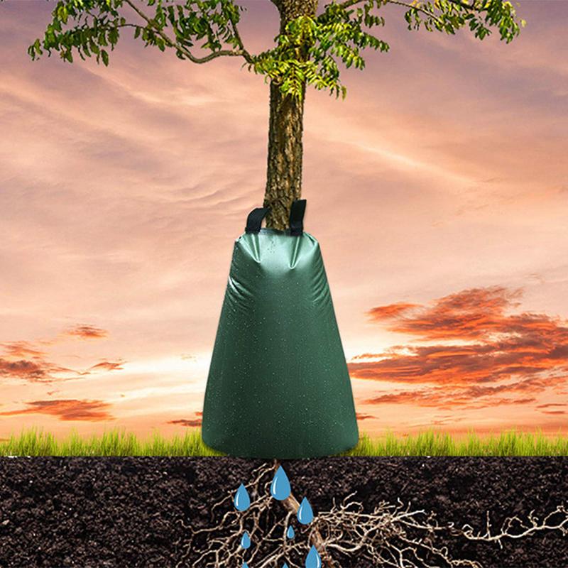 20galonové PE opakovaně použitelné zavlažovací vaky pro zemědělství, stromy, pomalé uvolňování, kapková závlaha, zahradní rostliny, automatické kapkové závlahové zařízení